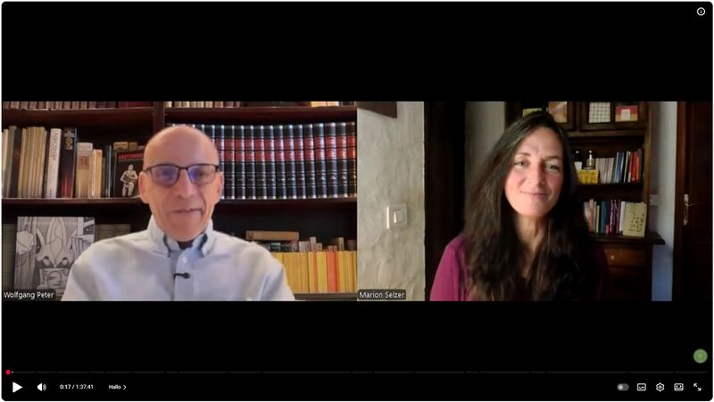 Datei:Werde Apokalyptiker für geistiges Erwachen - ein Interview von Marion Selzer mit Wolfgang Peter 2025-12-10.jpg